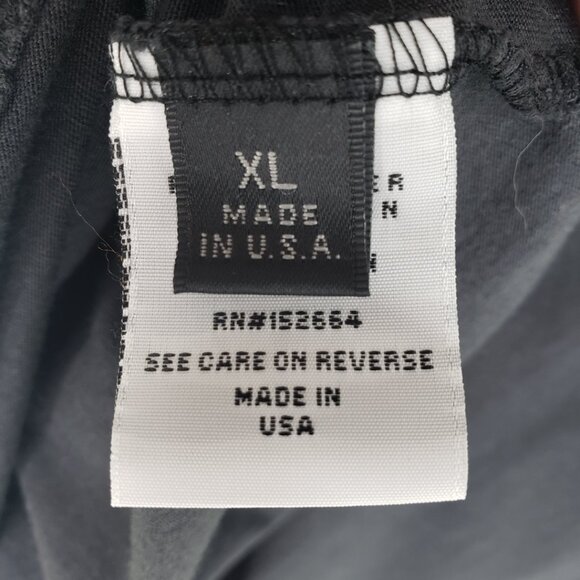 Prince‎ Peter Elvis Presley Tee Shirt Top XL Womens Stars Short Sleeves Black - Picture 9 of 10